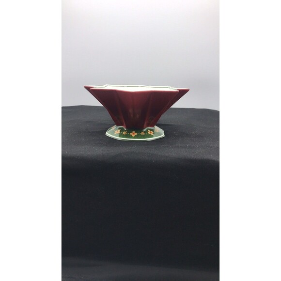 Villeroy & Boch 1748 Toys Fantasy Collection Ceramic Bowl Red 8 pointed octagon - Picture 3 of 10